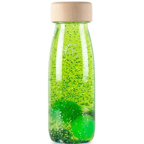 Sensorische Flasche FLOAT – Grün - Tublu.de