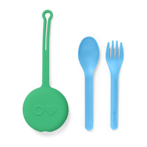 Anhänger – Hülle mit Besteck OmiePod – Mint Green