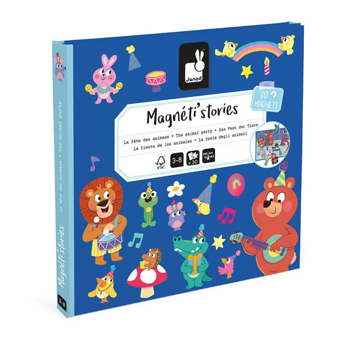 Magnetisches Puzzle Magneti'stories – Party im Wald