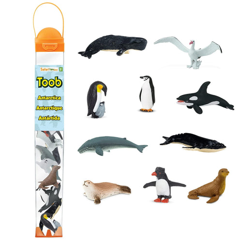Figurenset in einer TOOB-Röhre – Tiere der Antarktis - Tublu.de