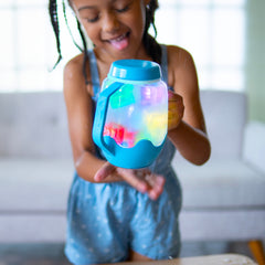 Sensorik-Glas zum Befüllen mit Wasser – blau - Tublu.de