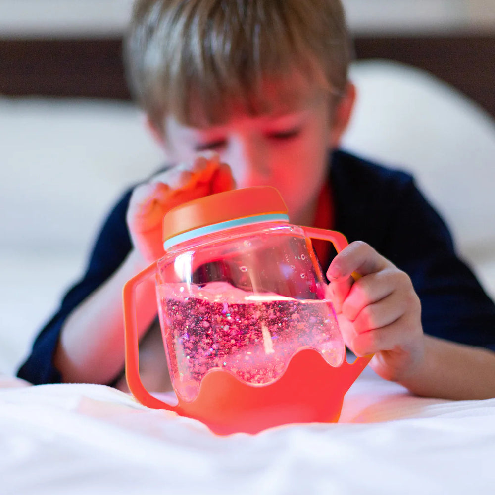 Sensorik-Glas zum Befüllen mit Wasser – rot