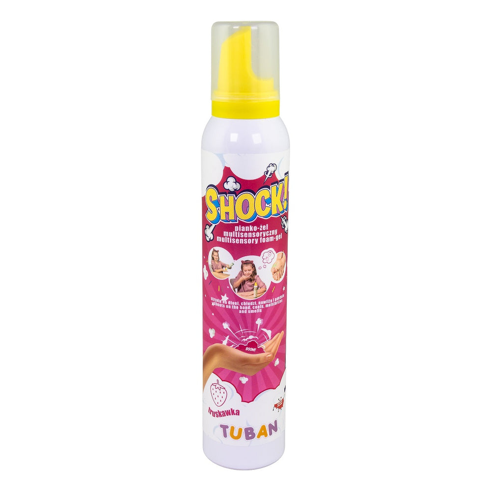 Multisensorischer Schaumgel SHOCK! – Erdbeere 200 ml