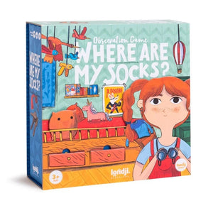 Beobachtungsspiel – Where are my socks?