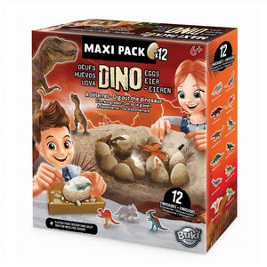 Mega-Packung Dinosaurier-Eier - 12 Stück