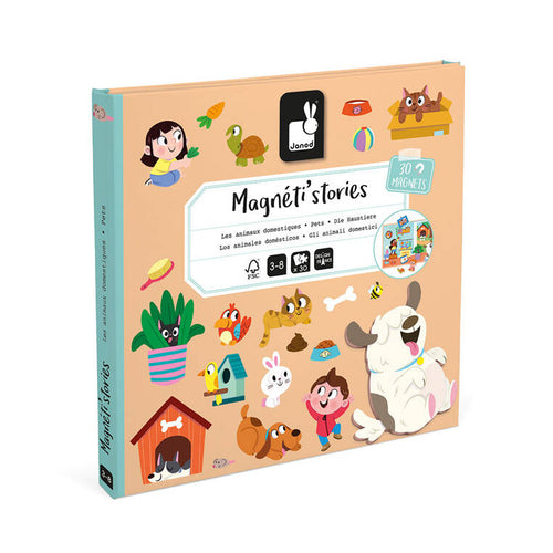Magnetisches Puzzle Magneti'stories – Haustiere