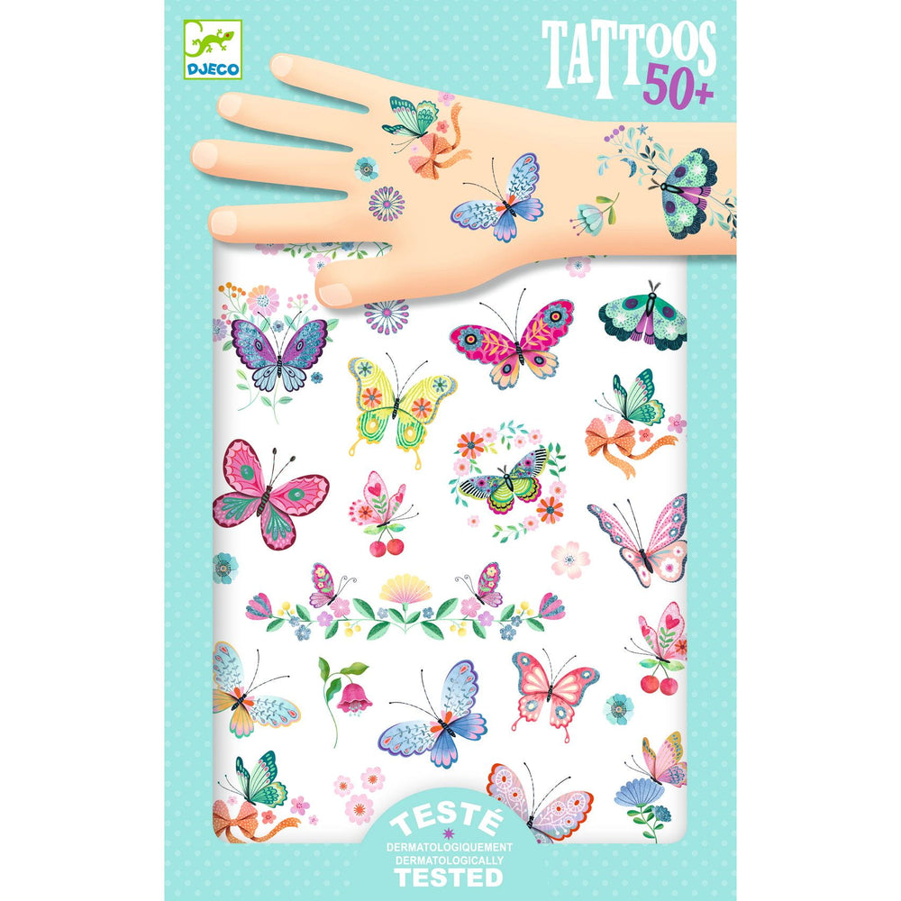 Tattoos für Kinder – Traumschmetterlinge