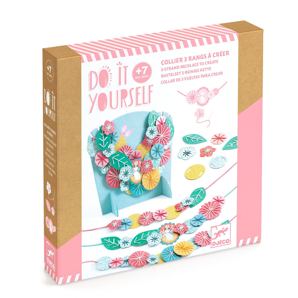 Kunstset zum Selbermachen – Schmuckset Flora