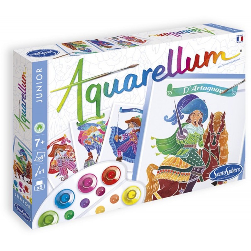Aquarellum Junior Malset – Die drei Musketiere