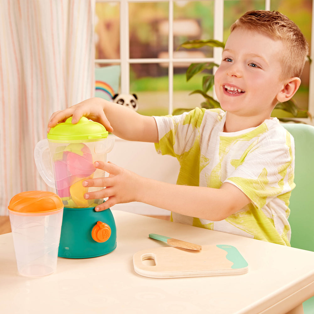 Mixer mit Früchten und Zubehör Mini Chef – Fruity Smoothie Playset - Tublu.de