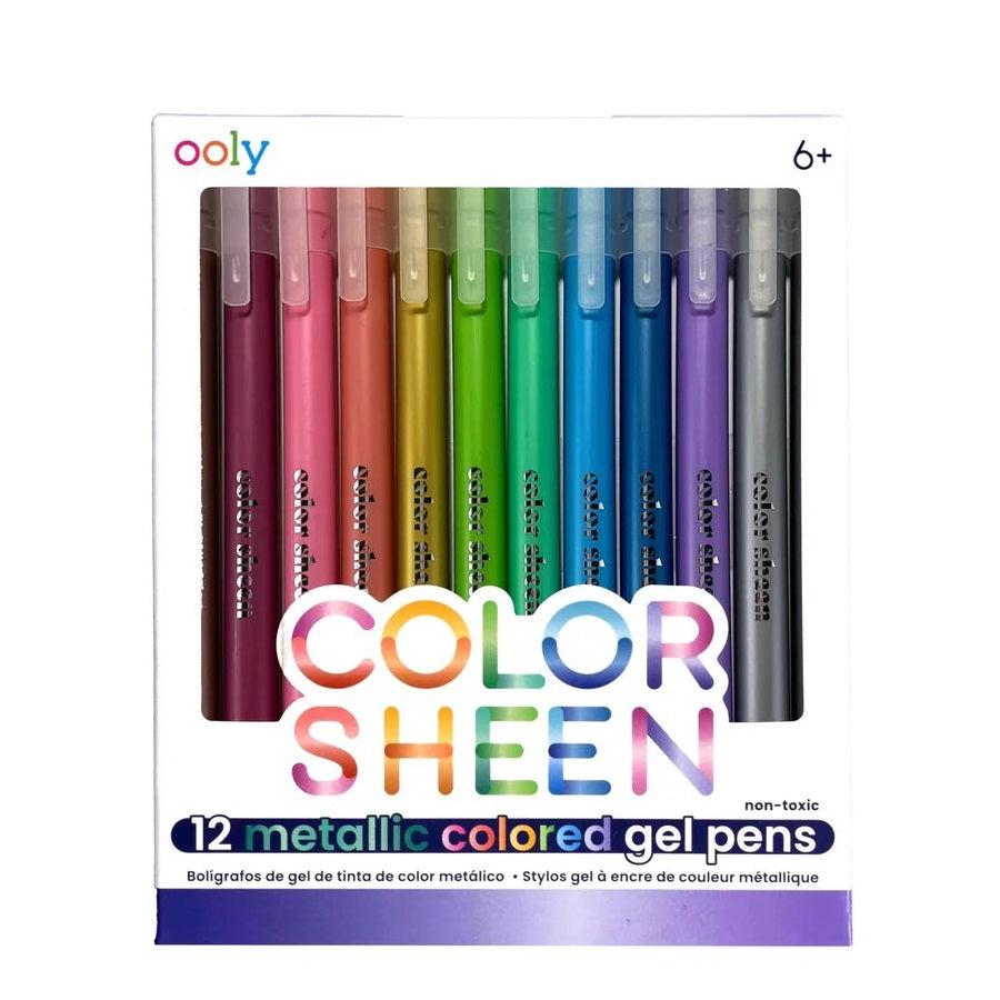 Metallische Gelkugelschreiber – Color Sheen