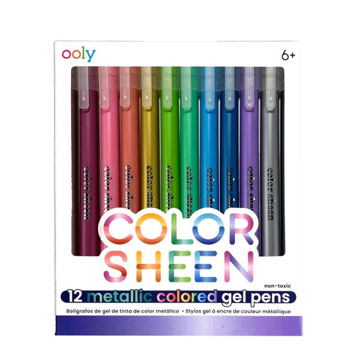 Metallische Gelkugelschreiber – Color Sheen