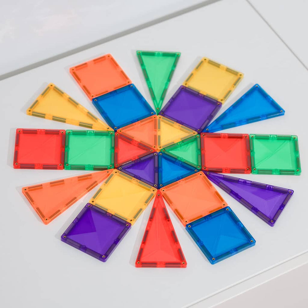 Magnetbausteine – Regenbogen-Mini-Set 24 Teile - Tublu.de