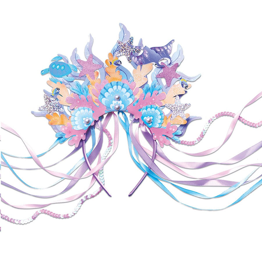 Kreativset Tiara zum Selbermachen – Magic Ocean