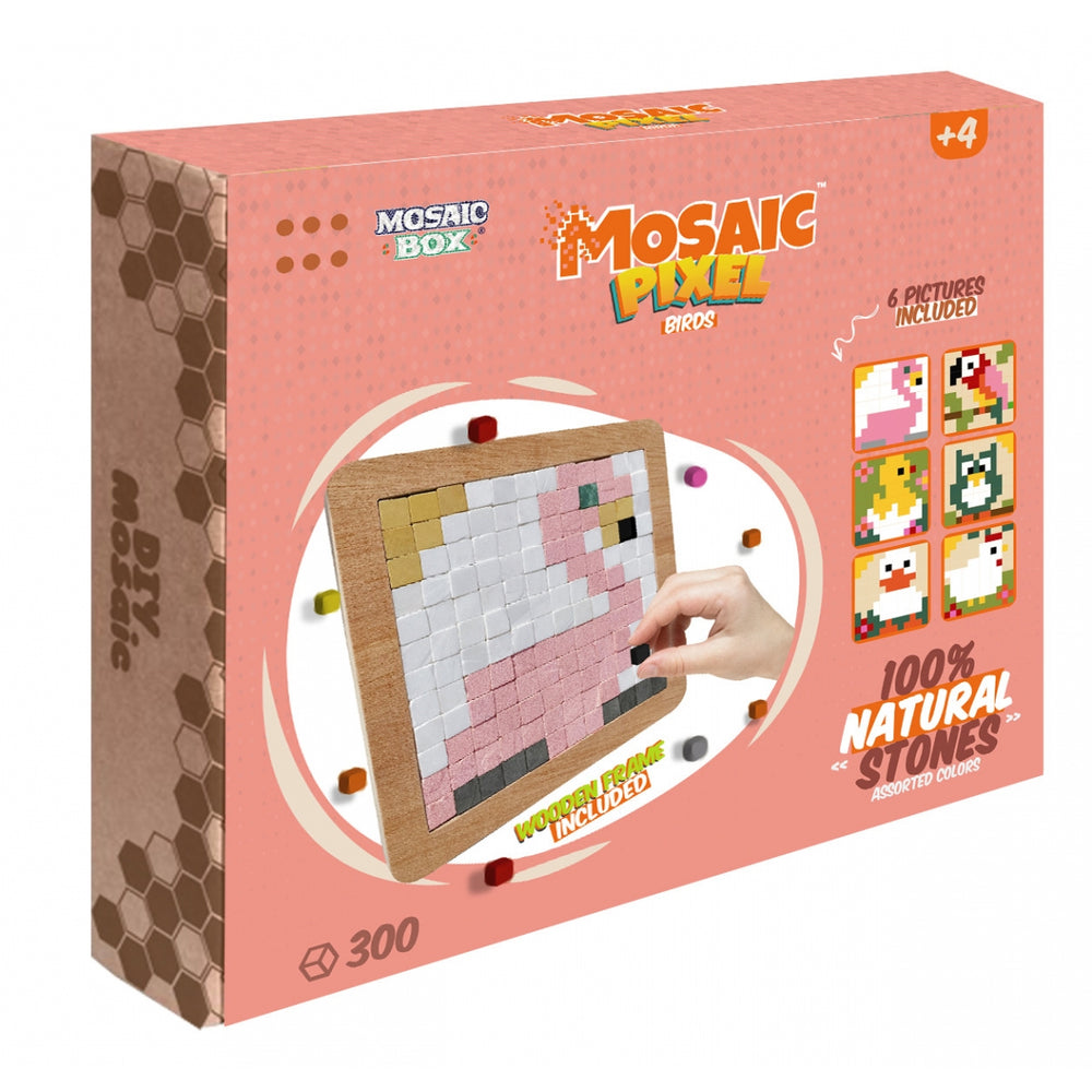 Kreatives Mosaik-Set MOSAIC PIXEL Vögel