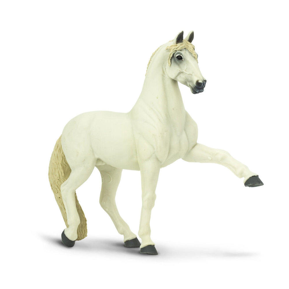 Figur – Andalusischer Hengst, weißes Pferd - Tublu.de