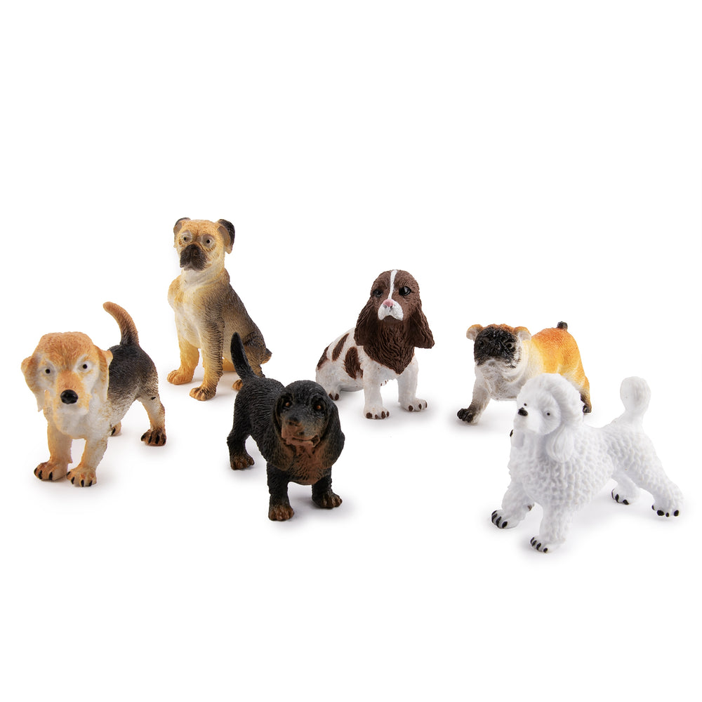 Knetmasse-Set – Hunde 6 Stück
