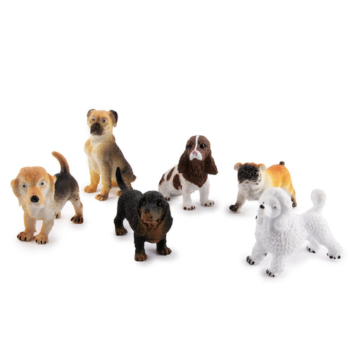 Knetmasse-Set – Hunde 6 Stück - Tublu.de