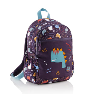 Dreiteiliger Rucksack Lizbona – Fröhliche Dinosaurier 14 l