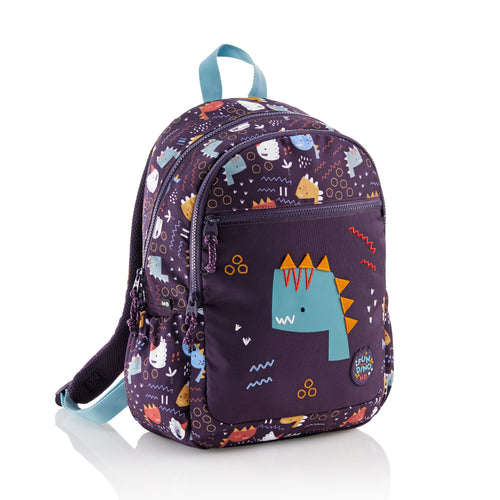Dreiteiliger Rucksack Lizbona – Fröhliche Dinosaurier 14 l