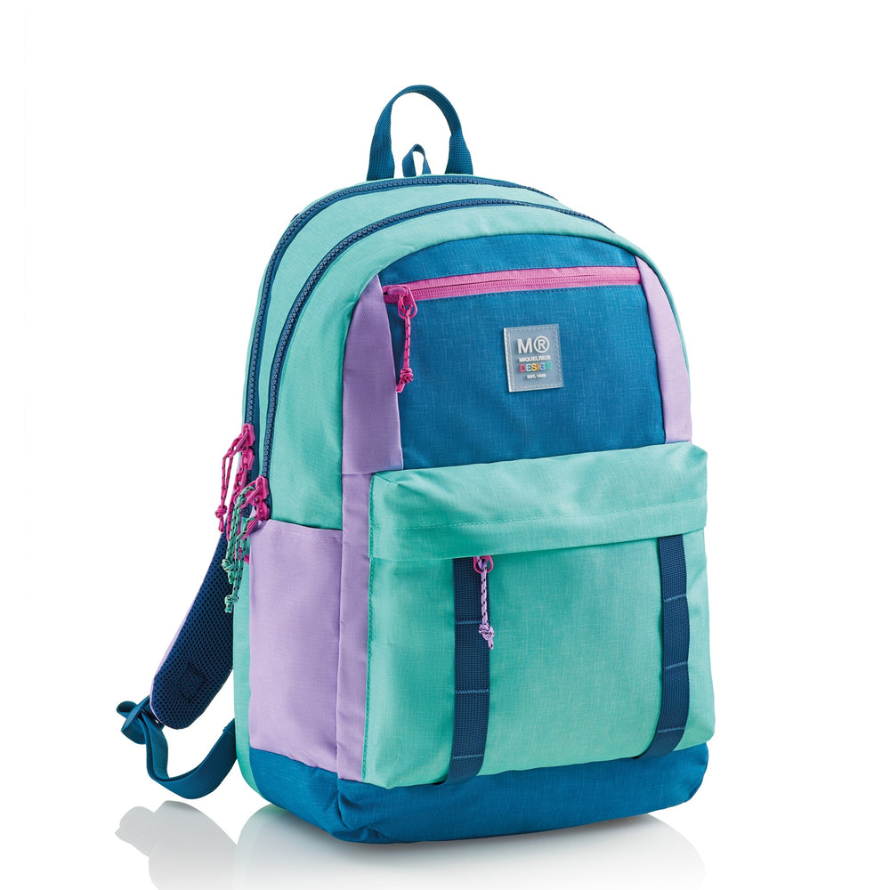 Dreiteiliger Schulrucksack Amsterdam – Rider Purple 28 l