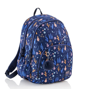 Dreikammer-Schulrucksack Oslo – Desert 27 l