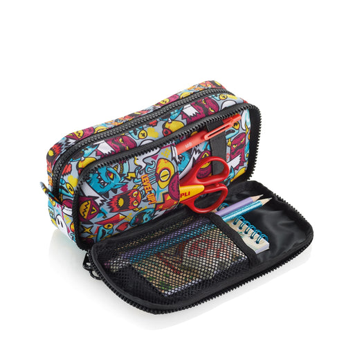 Federmäppchen mit Organizer – Level up!