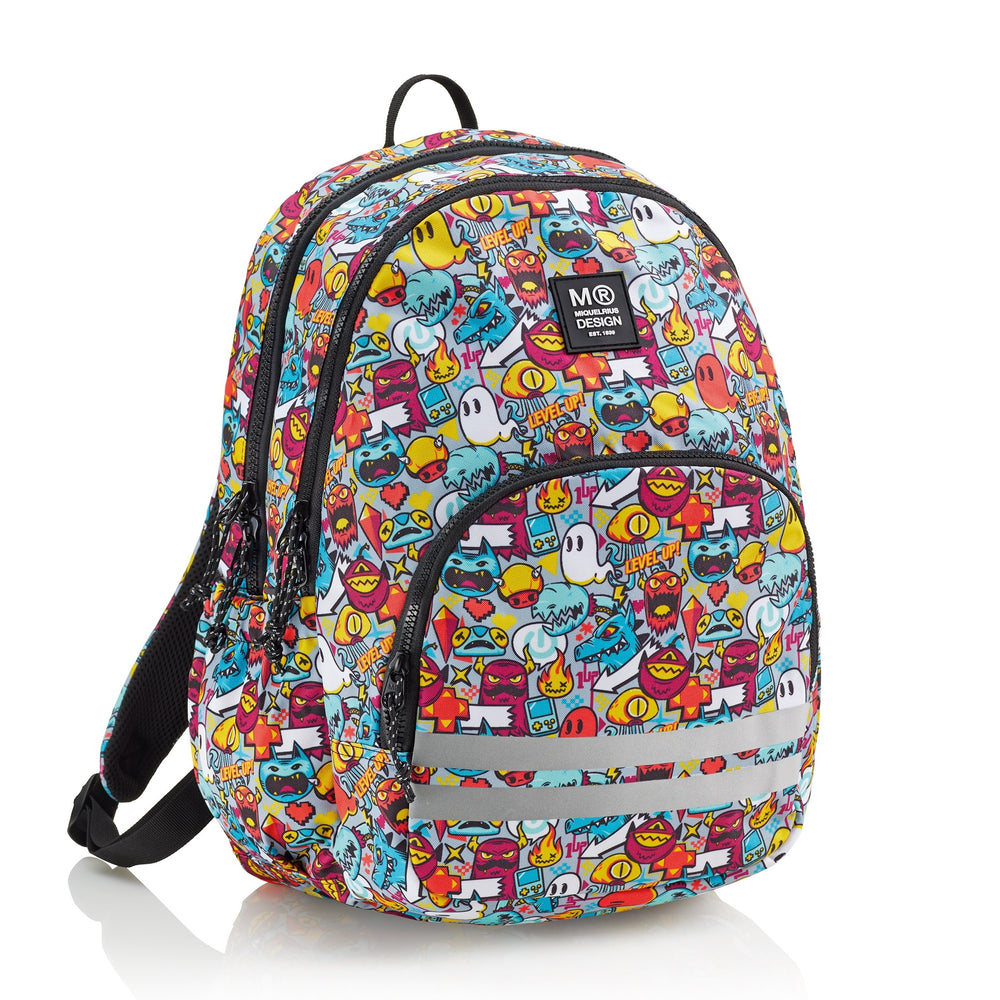 Dreikammer-Schulrucksack Oslo – Level up! 27 l