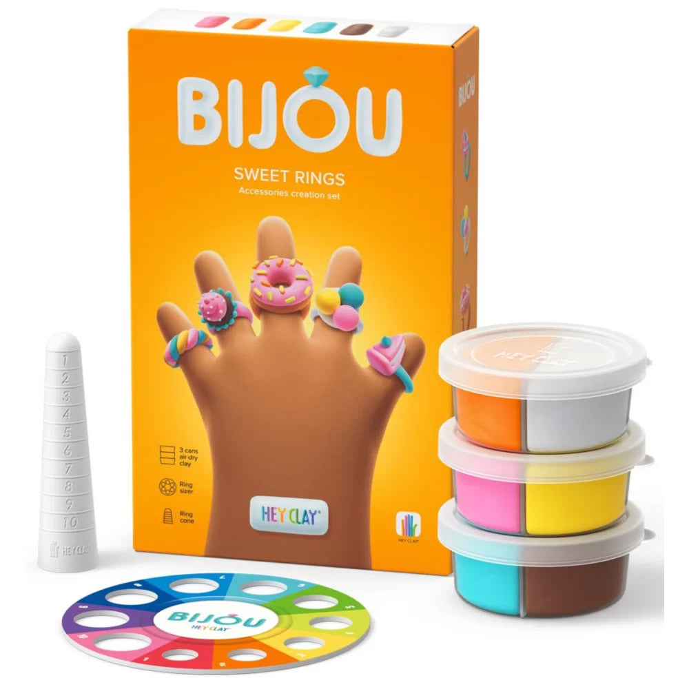 Modelliermasse Bijou – Ringe Süßigkeiten