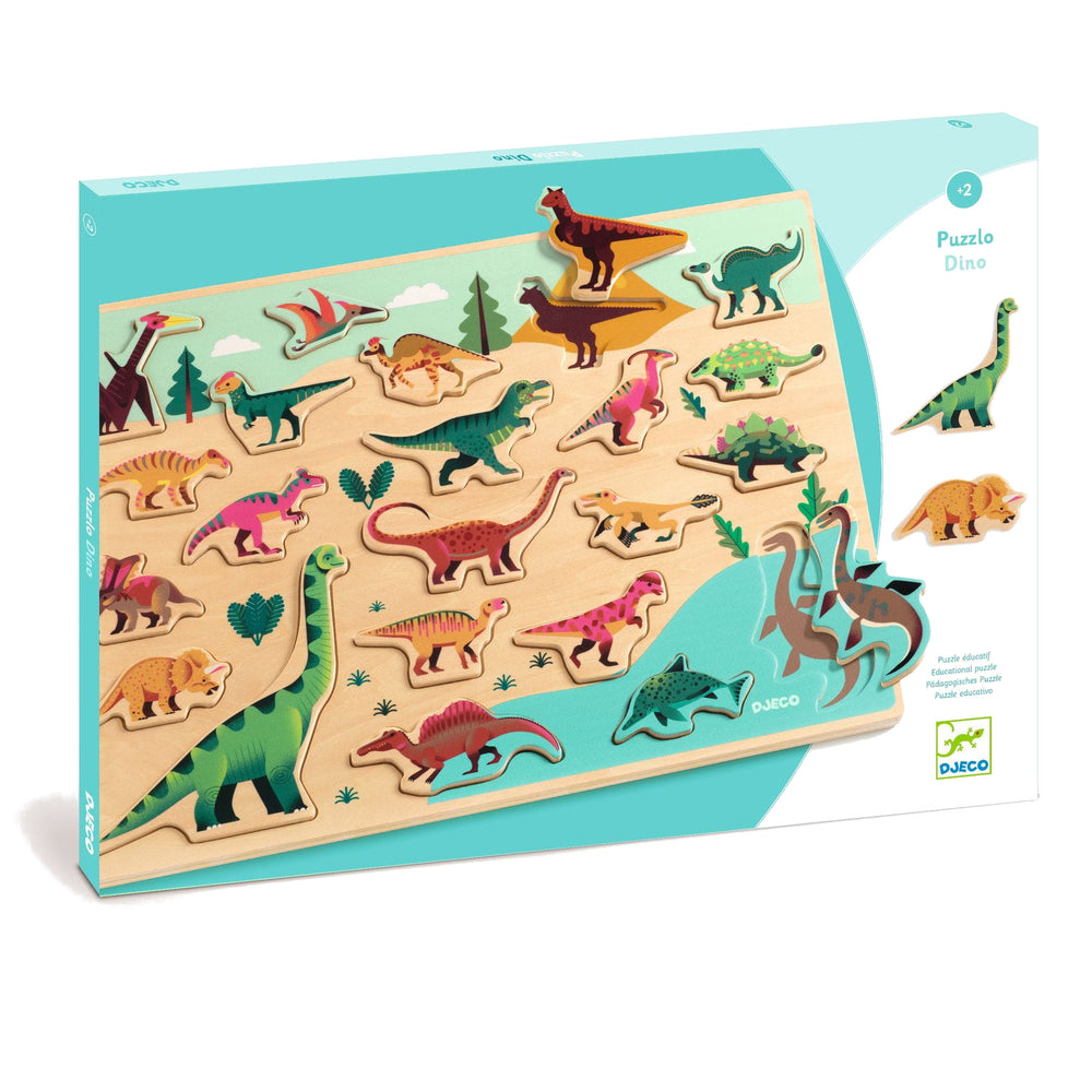 Holzpuzzle – Dinosaurier
