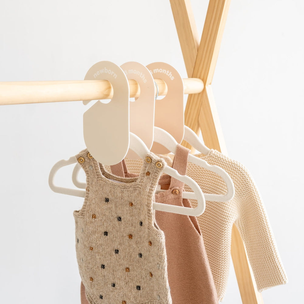 Separator für Babybekleidungsgrößen – Neutral