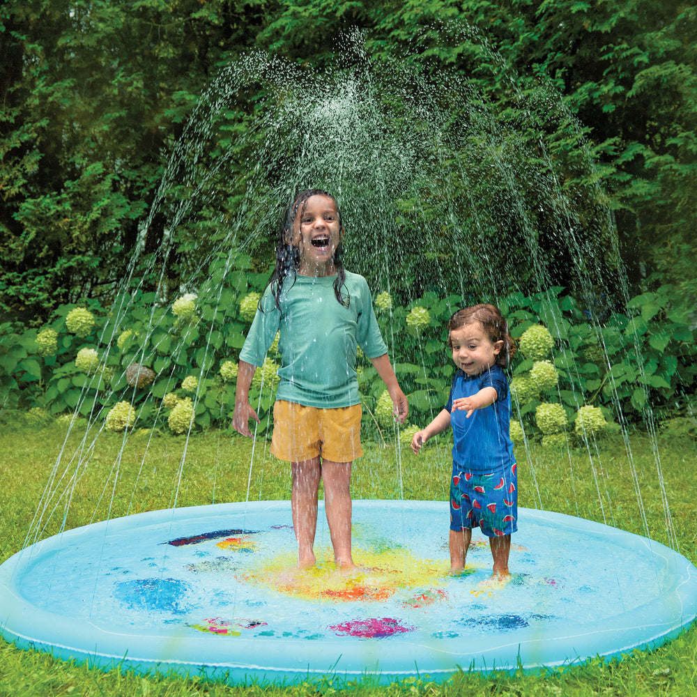 Garten-Wassermatte mit Springbrunnen-Effekt - Tublu.de