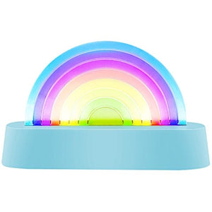 Bunte tanzende Lampe - Blau