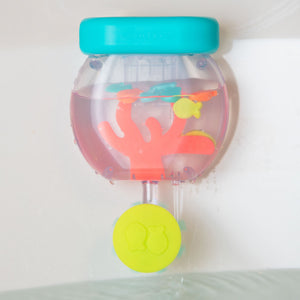 Badespielzeug mit Saugnäpfen für Kinder und Babys – Fische füttern