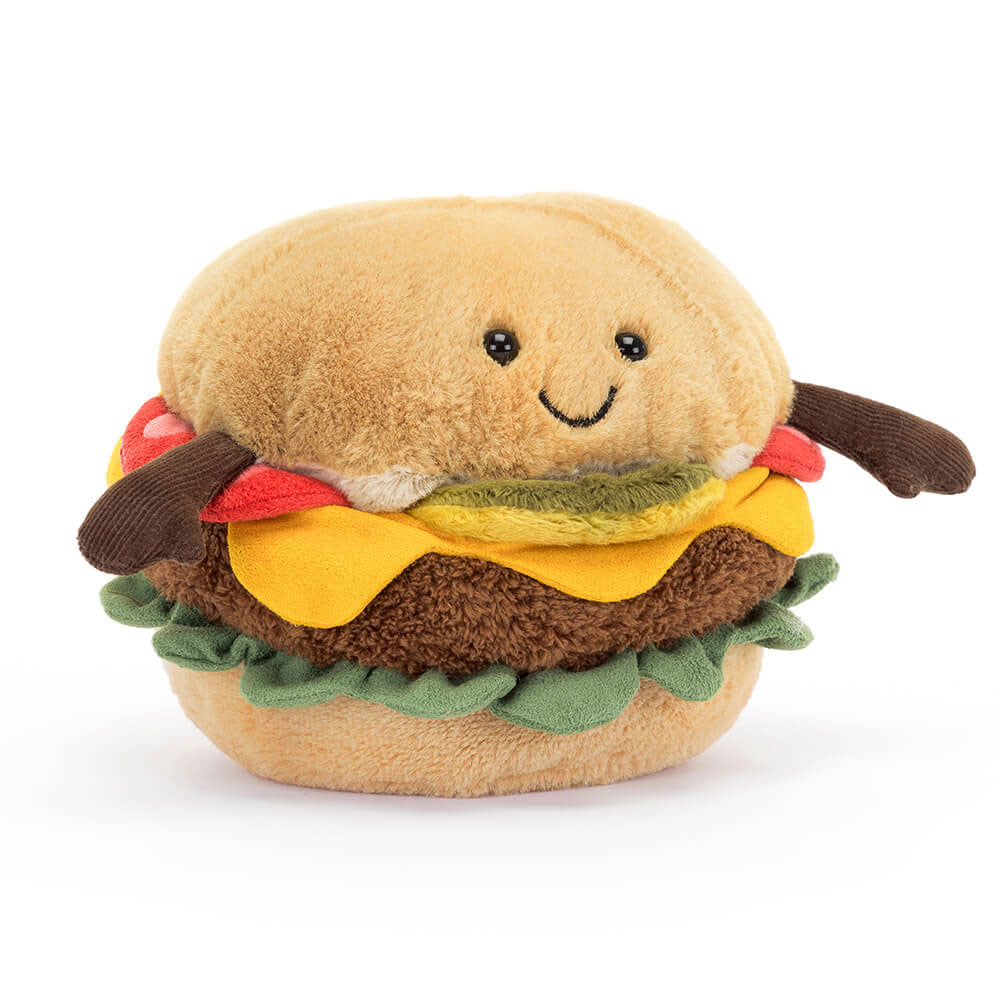 Plüsch-Burger 11 cm