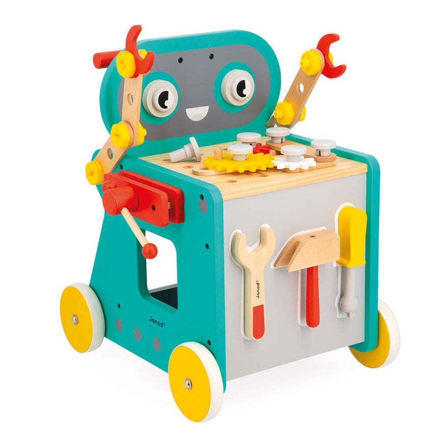 Werkstatt, Magnetwagen mit Werkzeugen – Roboter Brico 'Kids
