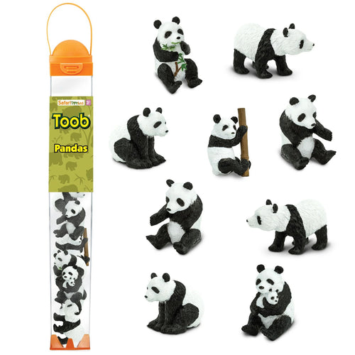 Figurenset in einer Tube TOOB - Pandas