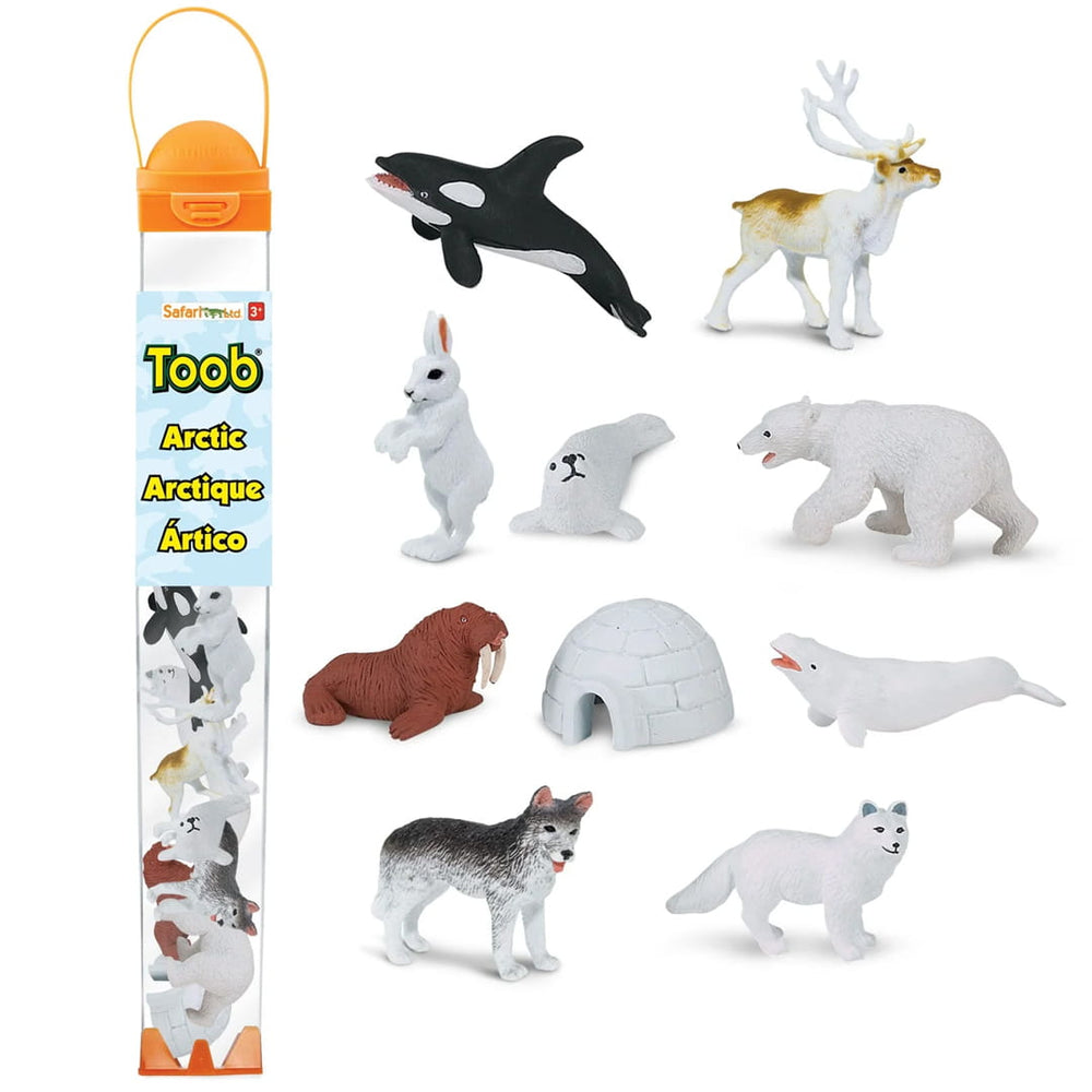 Figurenset in einer Tube TOOB – Tiere der Arktis