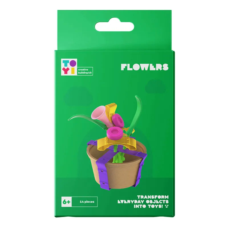 Bausatz zum Selberbauen – Flowers 14 Teile - Tublu.de