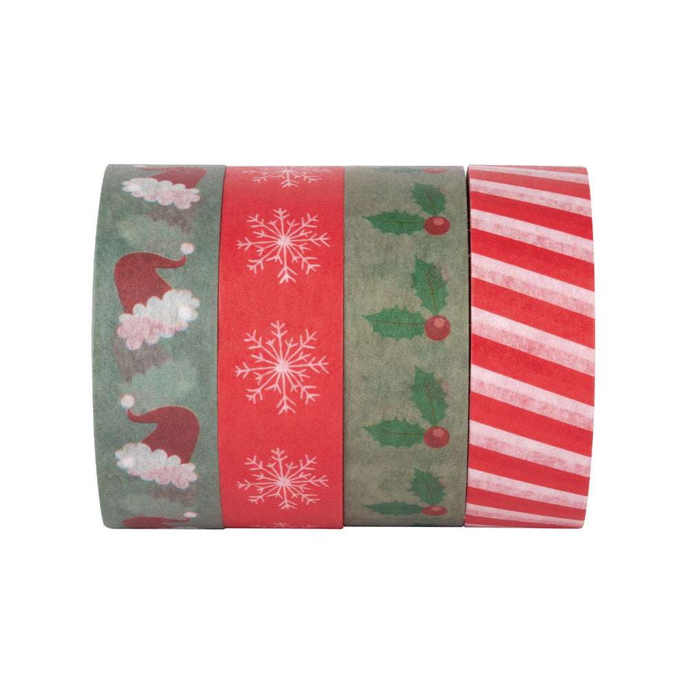 Dekobänder – Christmas 4 Stück