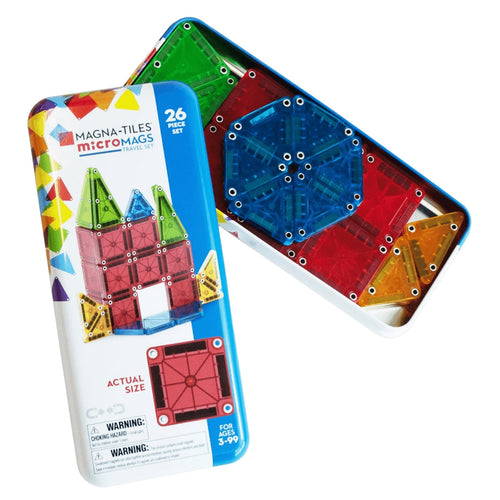 Magnetbausteine – microMAGS Travel 26 Teile