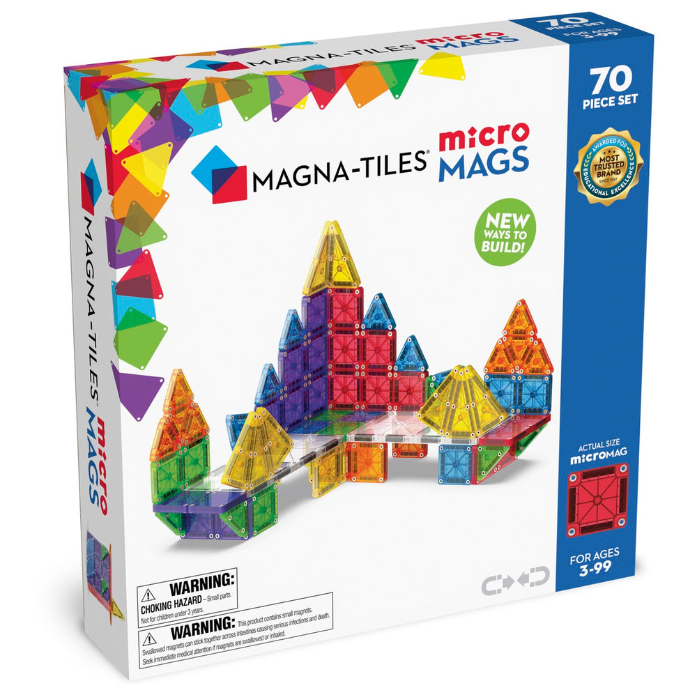 Magnetbausteine – microMAGS 70 Teile