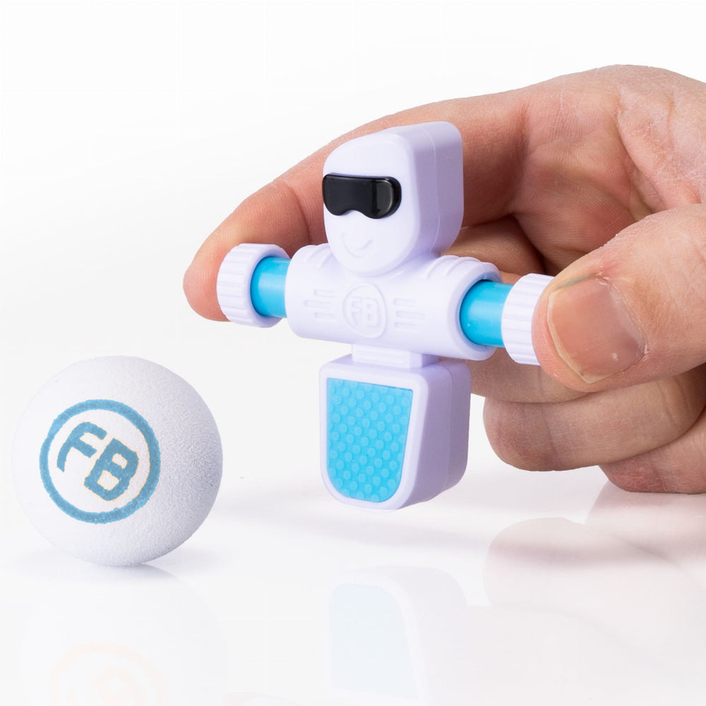 Foosbots Tischfußballspiel Set für einen Spieler – Weiß - Tublu.de