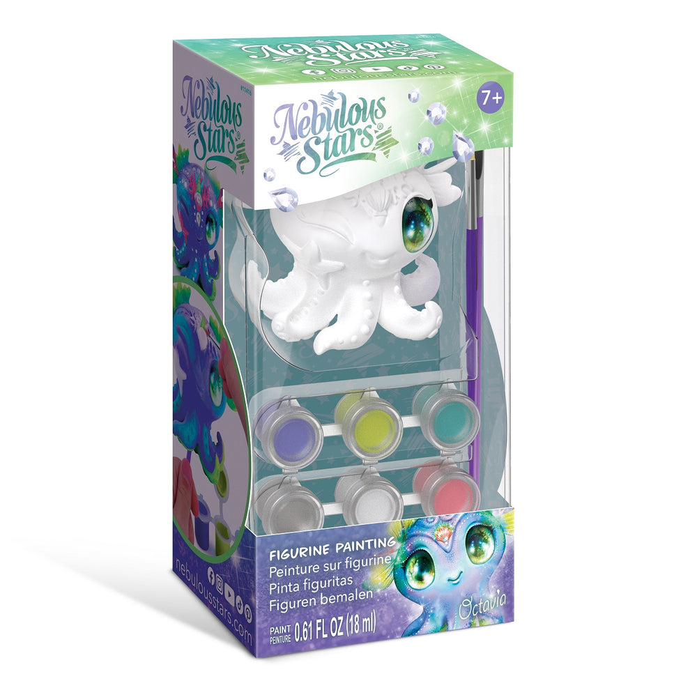 Gipsfigur zum Bemalen – Kreativset für Kinder – Octavia 7+