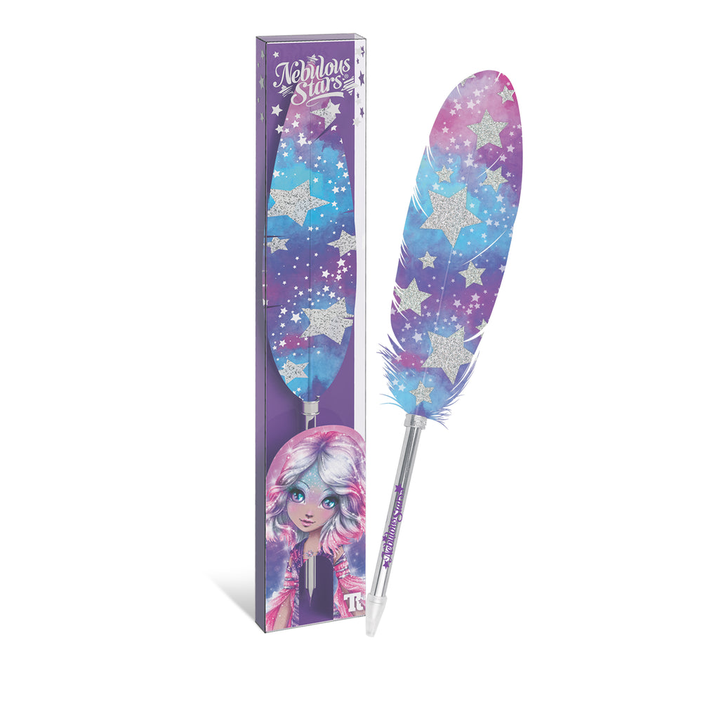 Kugelschreiber mit bunter Feder – Estrella