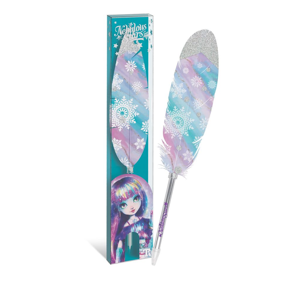 Kugelschreiber mit bunter Feder – Isadora