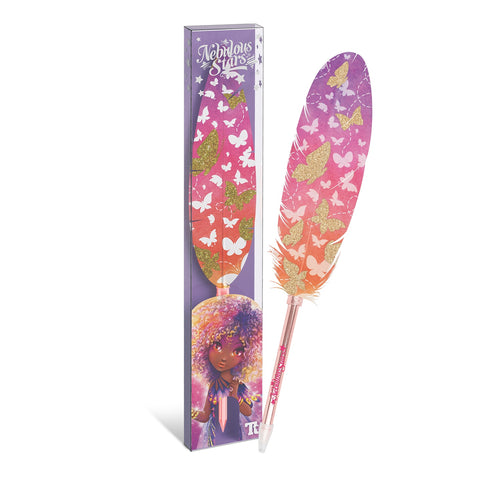 Kugelschreiber mit bunter Feder – Orelia