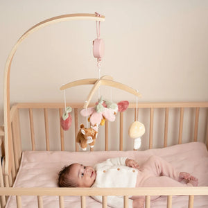 Holz-Karussell für Kinderbetten – Fairy Garden