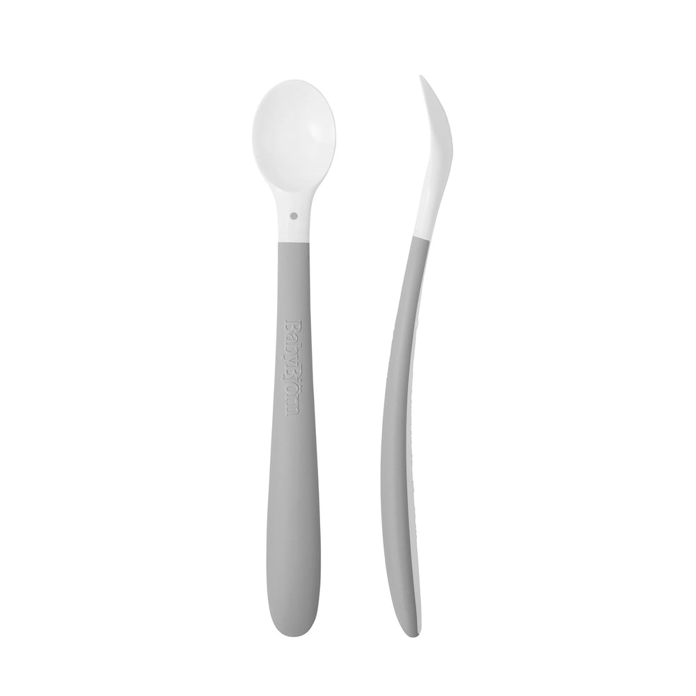 Fütterlöffel 2 Stück – Light Grey