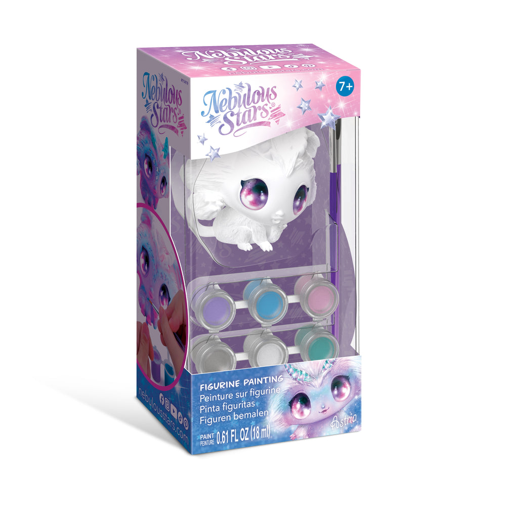 Gipsfigur zum Bemalen – Kreativset für Kinder – Astria 7+